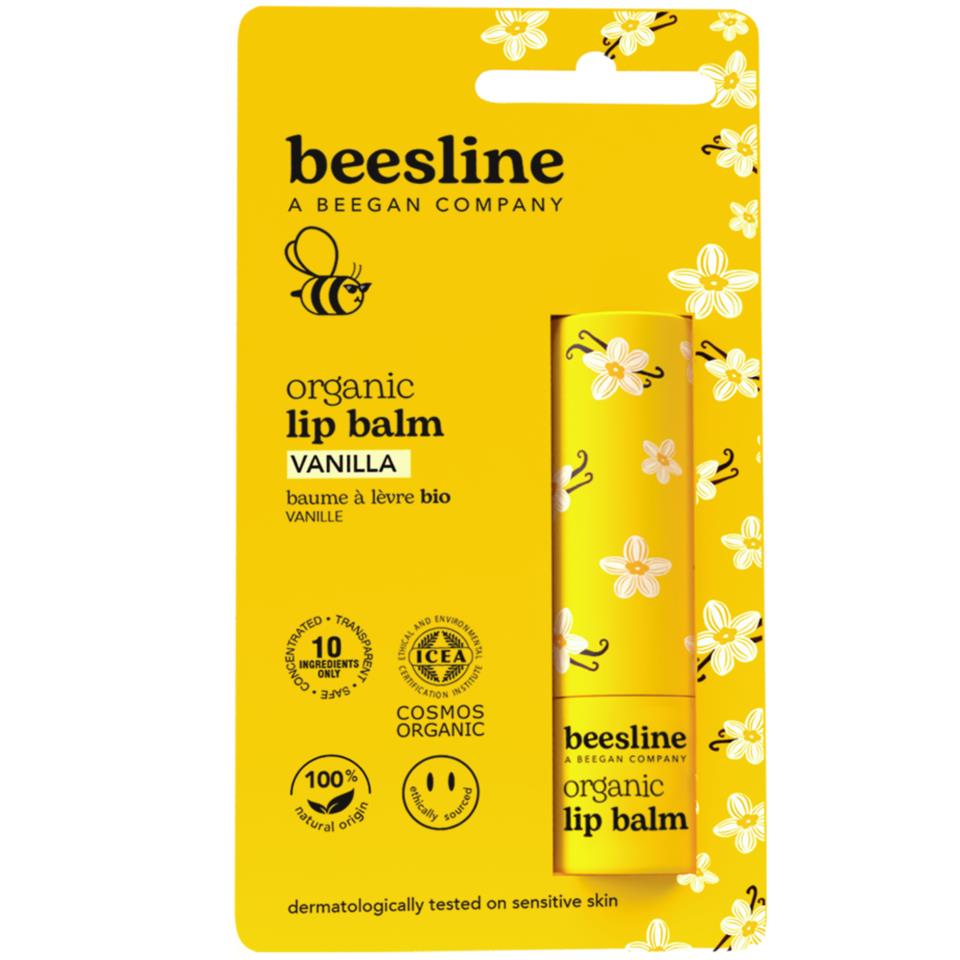 Beesline Organic Lip Balm Vanilla 4,5 g