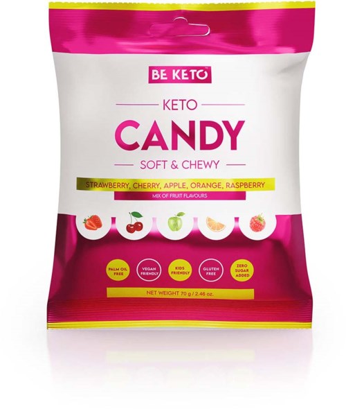 BeKeto KETO Candy Fruit Mix 70 g