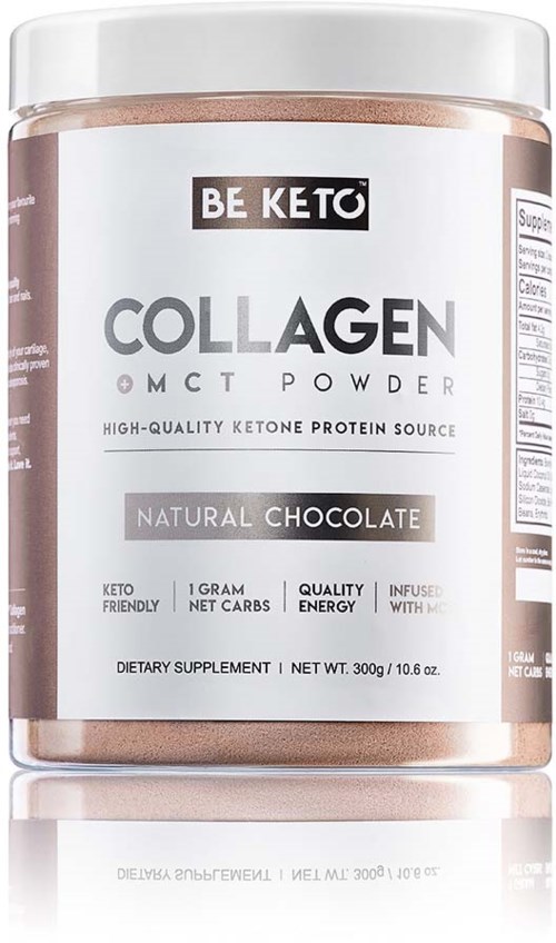 BeKeto KETO Collagen Chocolate + MCT 300 g