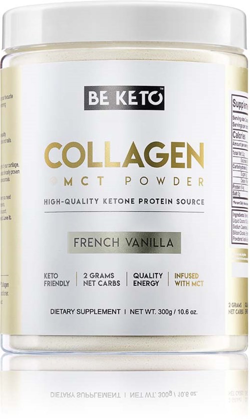 BeKeto KETO Collagen Vanilla + MCT 300 g