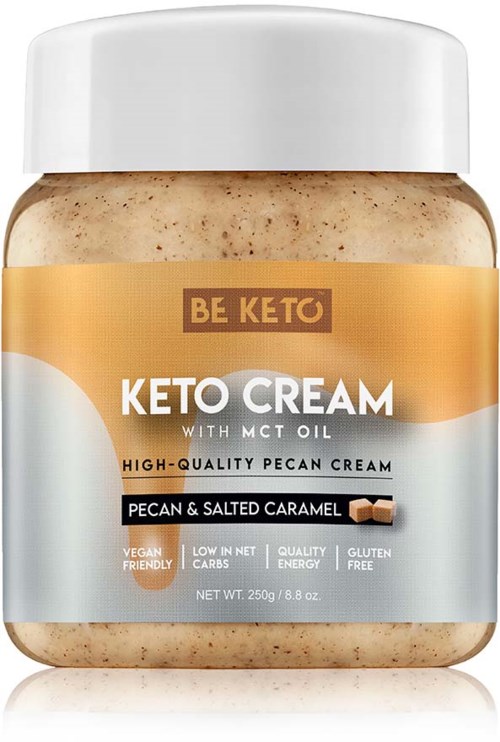 BeKeto KETO Cream Pecan & Salted Caramel + MCT Oil 250 g