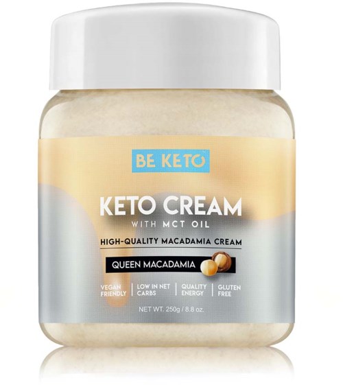 BeKeto KETO Cream Queen Macadamia + MCT 250 g
