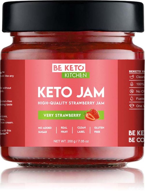 BeKeto KETO Jam™ Very Strawberry