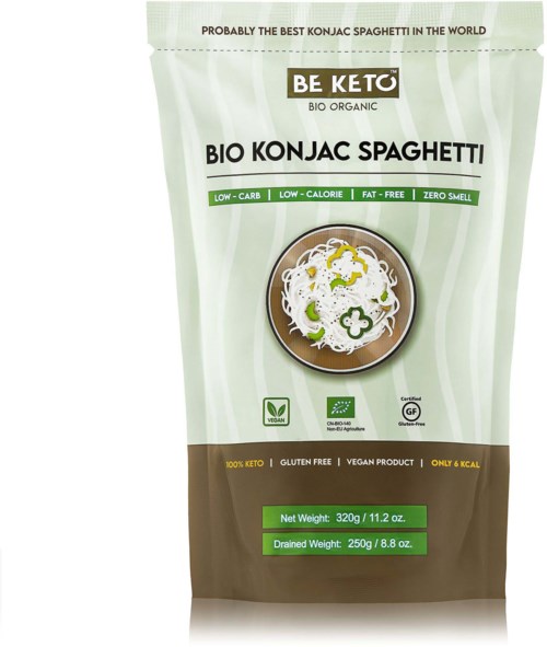 BeKeto KETO Konjac EKO Spaghetti 250 g