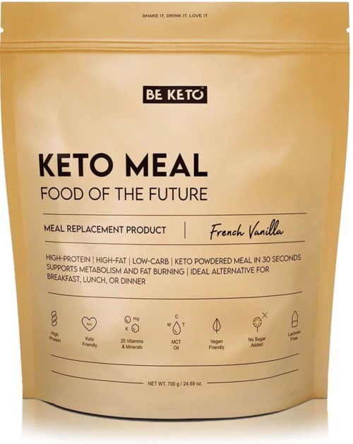 BeKeto KETO Meal French Vanilla 700 g
