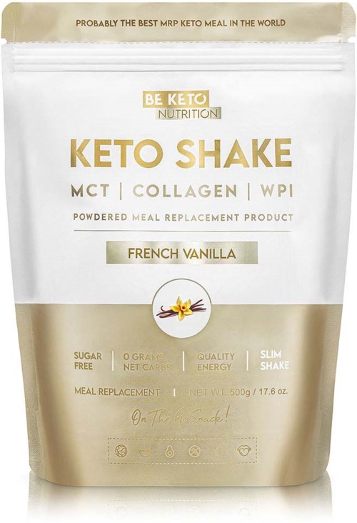 BeKeto KETO Shake French Vanilla 500 g