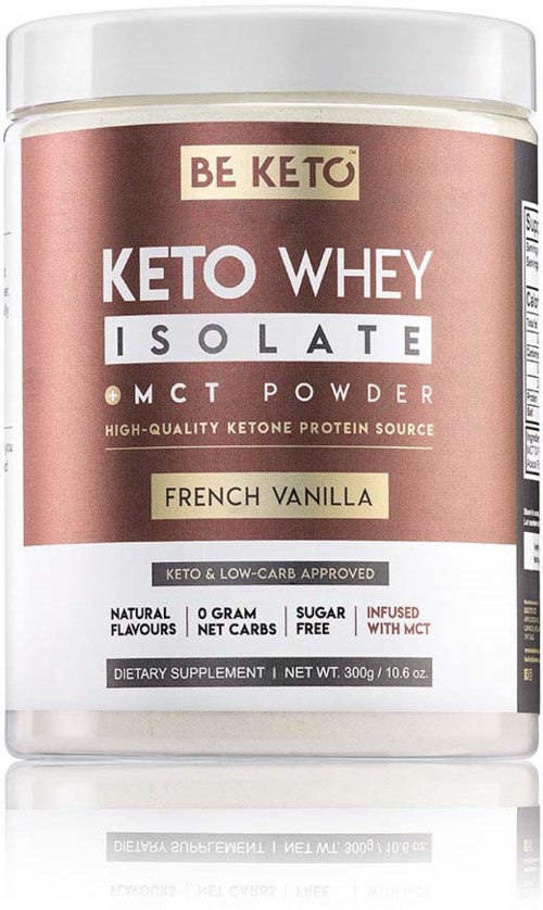 BeKeto KETO Whey Vanilla + MCT 300 g