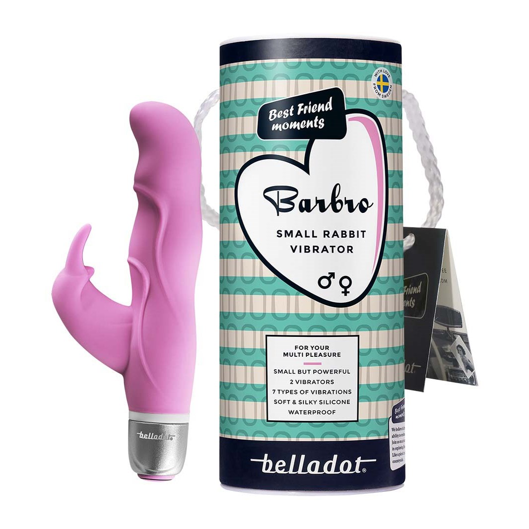 Belladot Barbro Small Rabbit Vibrator Pink