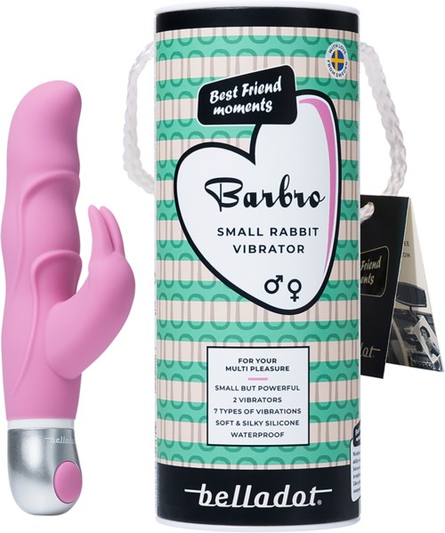Belladot Barbro Small Rabbit Vibrator Pink