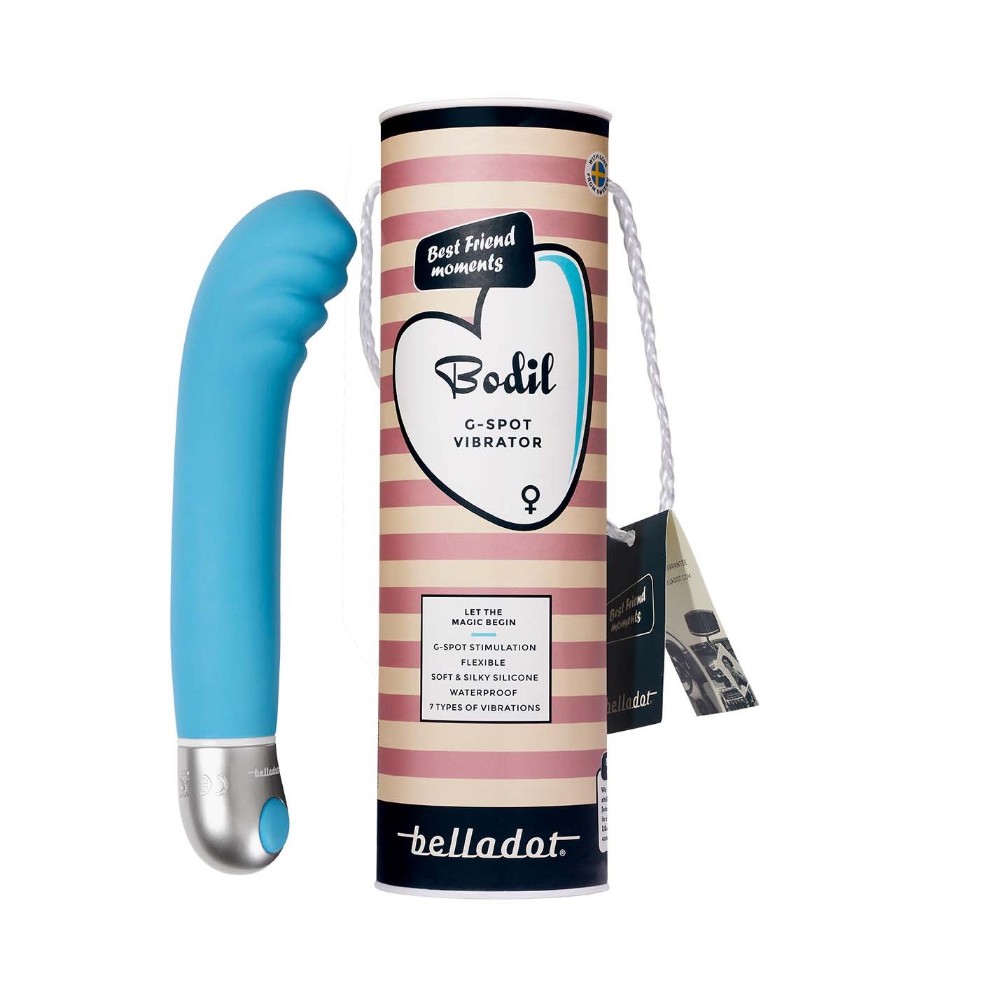 Belladot Bodil G-Spot Vibrator    Blue