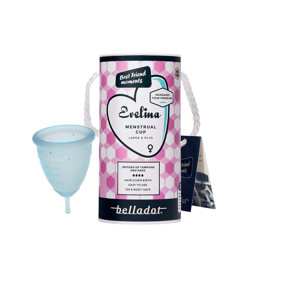 Belladot Evelina Menstrual Cup Large & Plus