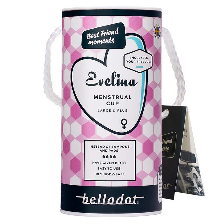 Belladot Evelina Menstrual Cup Large & Plus (obrázok 4)