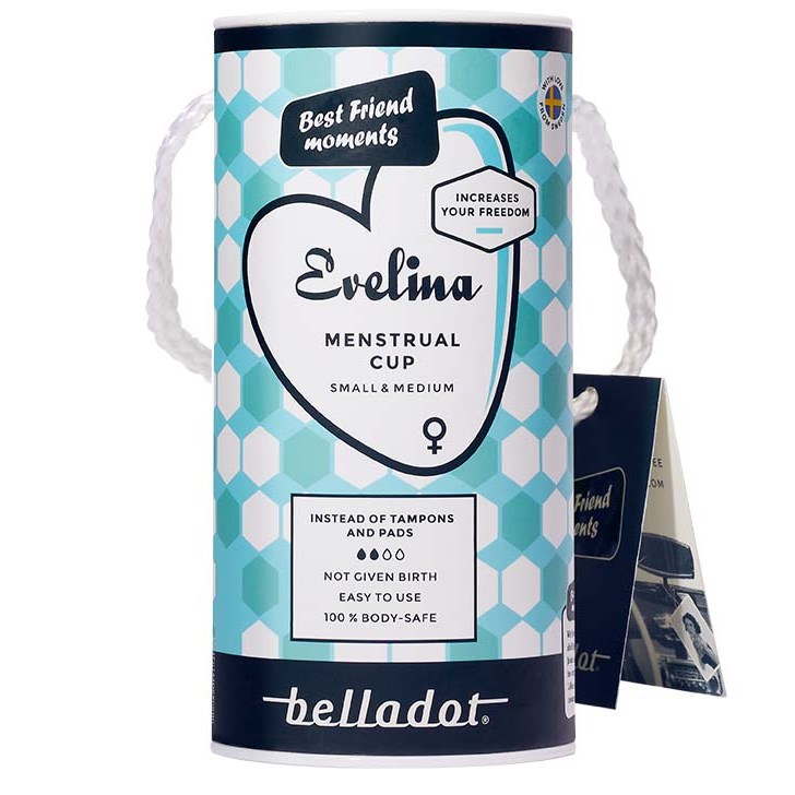 Belladot Evelina Menstrual Cup Small & Medium (obrázok 4)