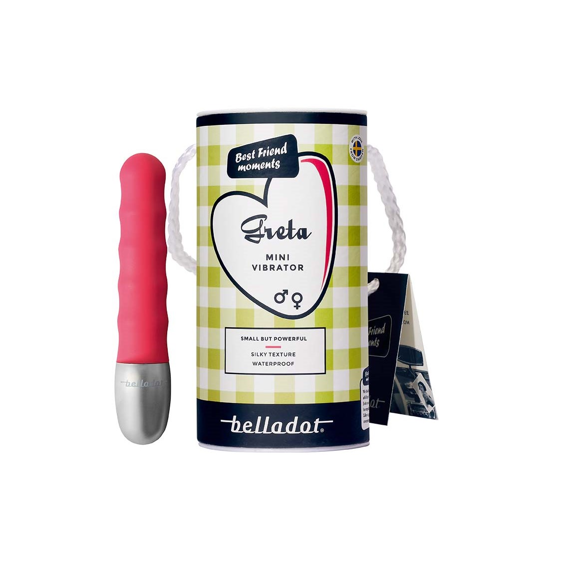 Belladot Greta Mini Vibrator  Red