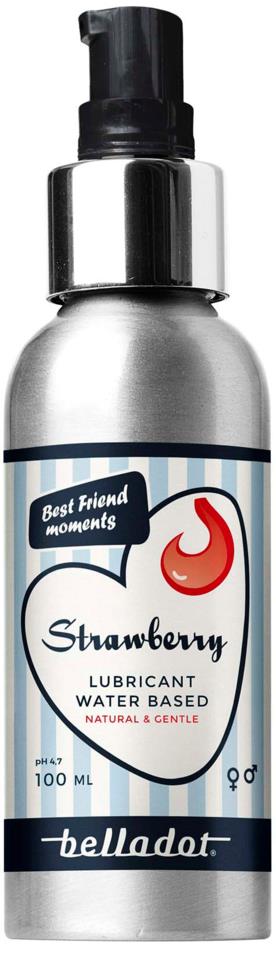 Belladot Lubricant Strawberry Waterbased 100 ml | lyko.com Belladot Lubricant Strawberry Waterbased 100 ml | lyko.com