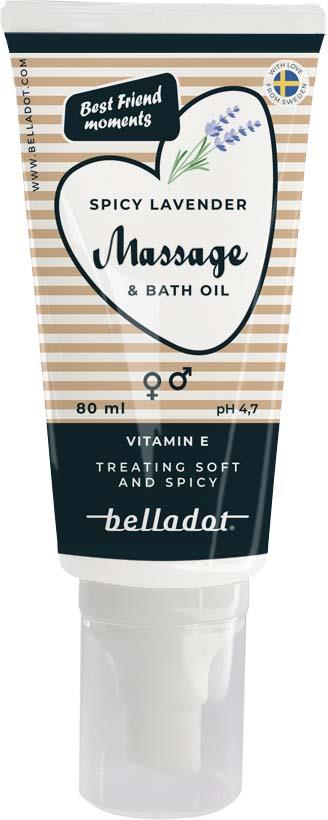 Belladot Massage Oil Spicy Lavender 80 ml