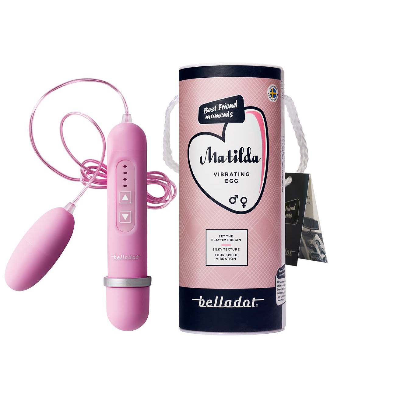 Belladot Matilda Vibrating Egg  Pink