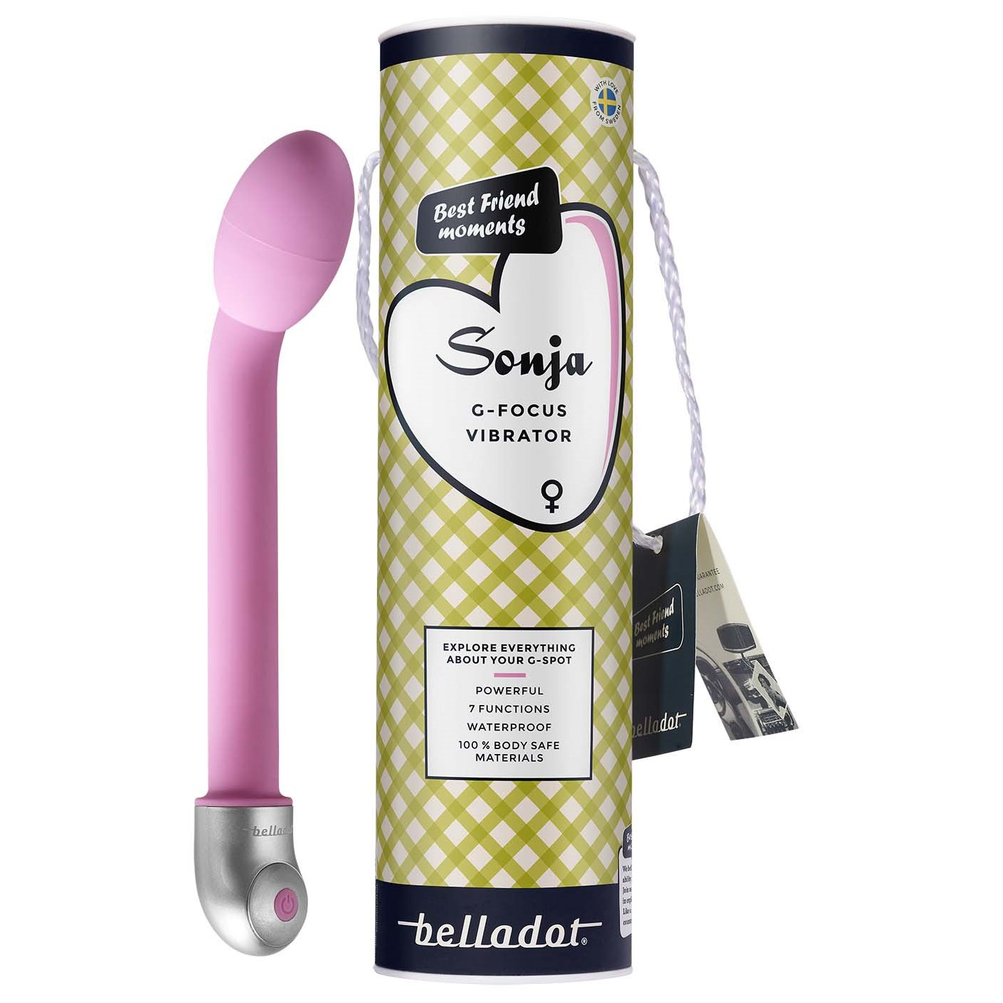 Belladot Sonja G-Spot Focus Vibrator  Pink