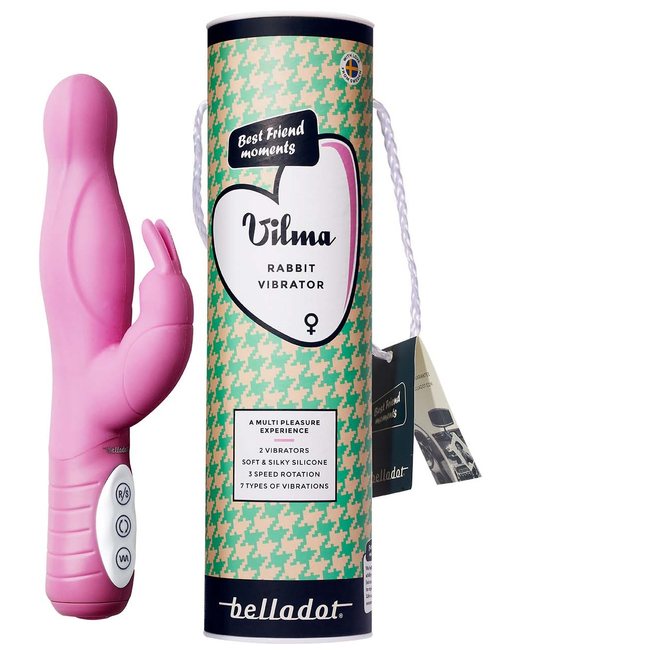 Belladot Vilma Rotating Rabbit Vibrator