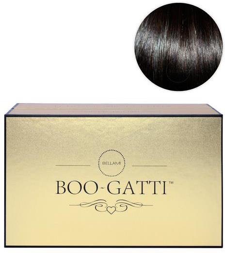 Bellami Hair Extensions Boo Gatti 340g Off Black
