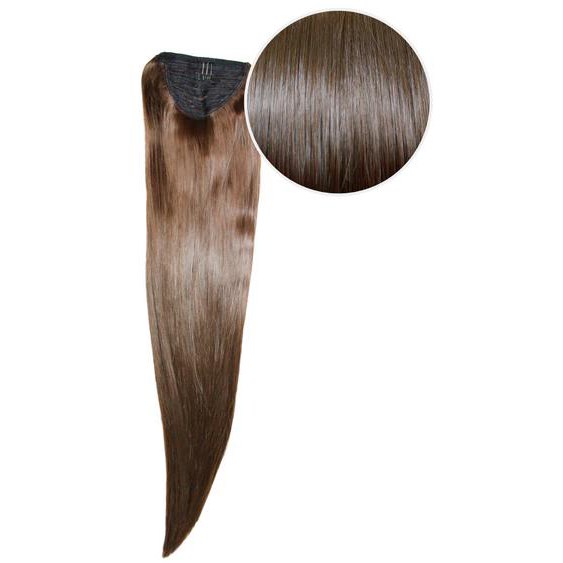 Bilde av Bellami Hair Extensions Ponytail 180g Chocolate Brown