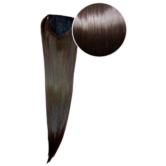 Bilde av Bellami Hair Extensions Ponytail 180g Dark Brown