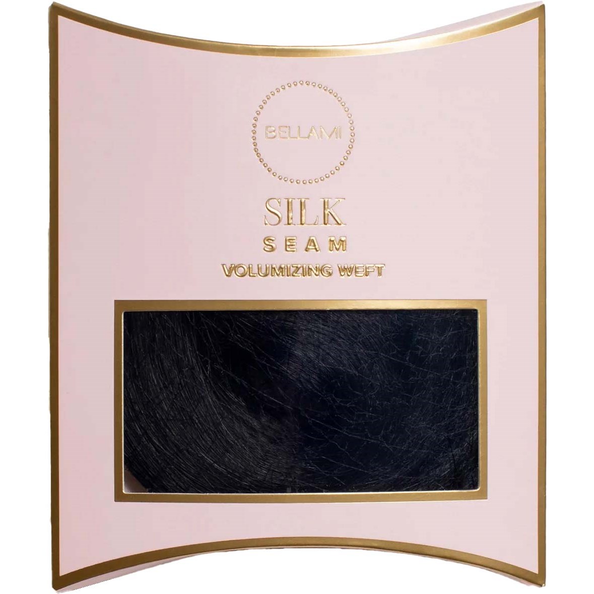 Bellami Hair Volumizer Weft 26" 65G Jet Black (#1)