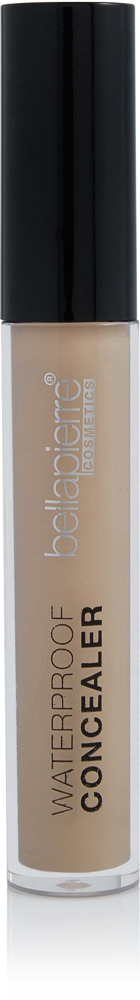 En concealer i tub med svart lock, märkt 'Waterproof Concealer' av Balance Society.