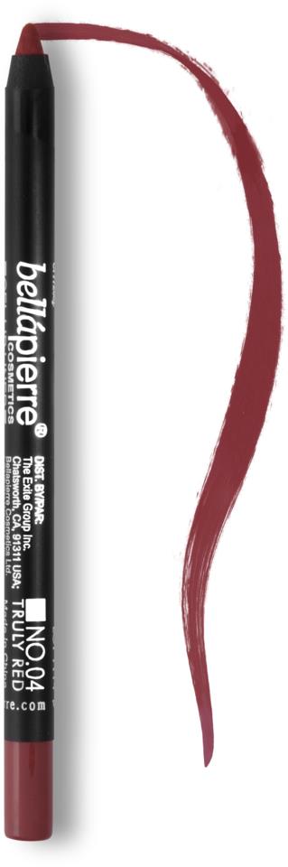 BellaPierre Lip Liner Pencils Truly Red