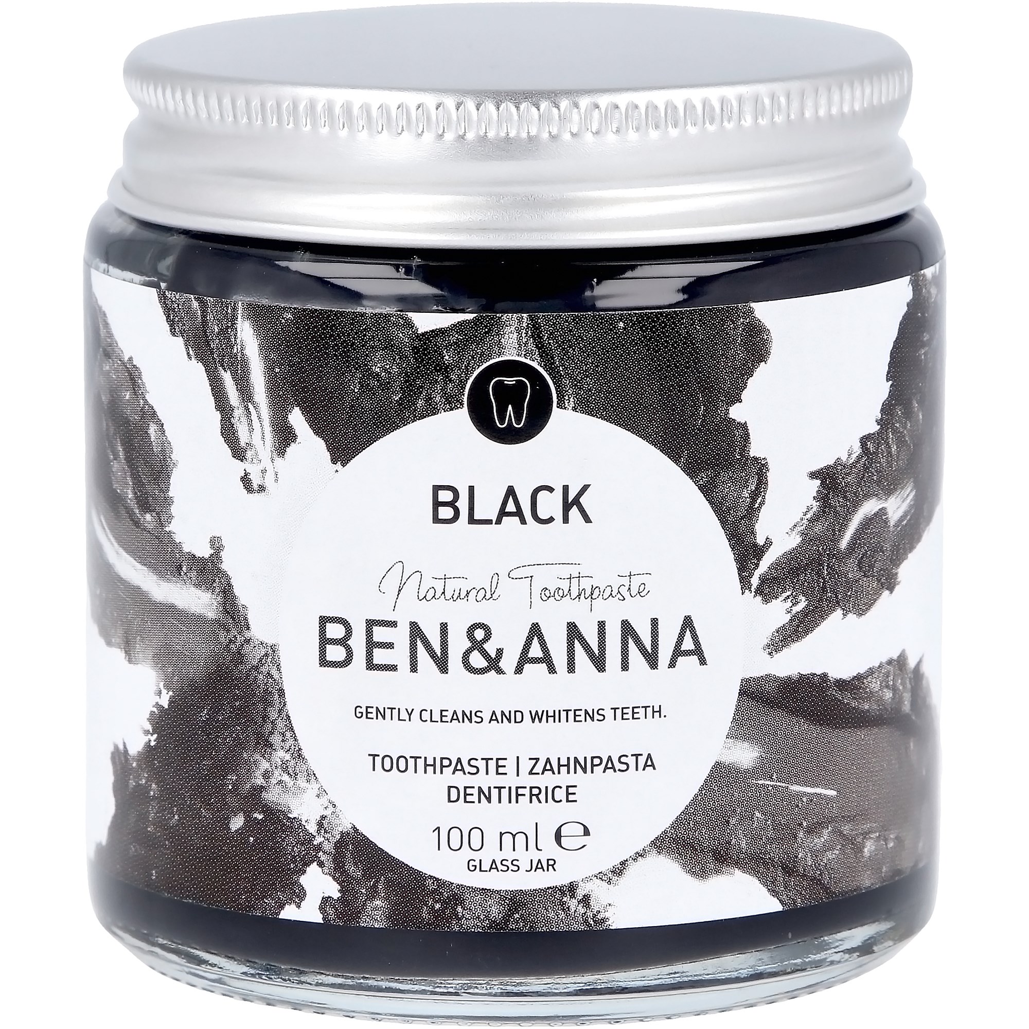 Läs mer om Ben & Anna Black Toothpaste Whitening Charcoal 100 ml