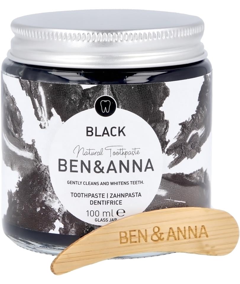 Ben & Anna Black Toothpaste Whitening Charcoal 100ml