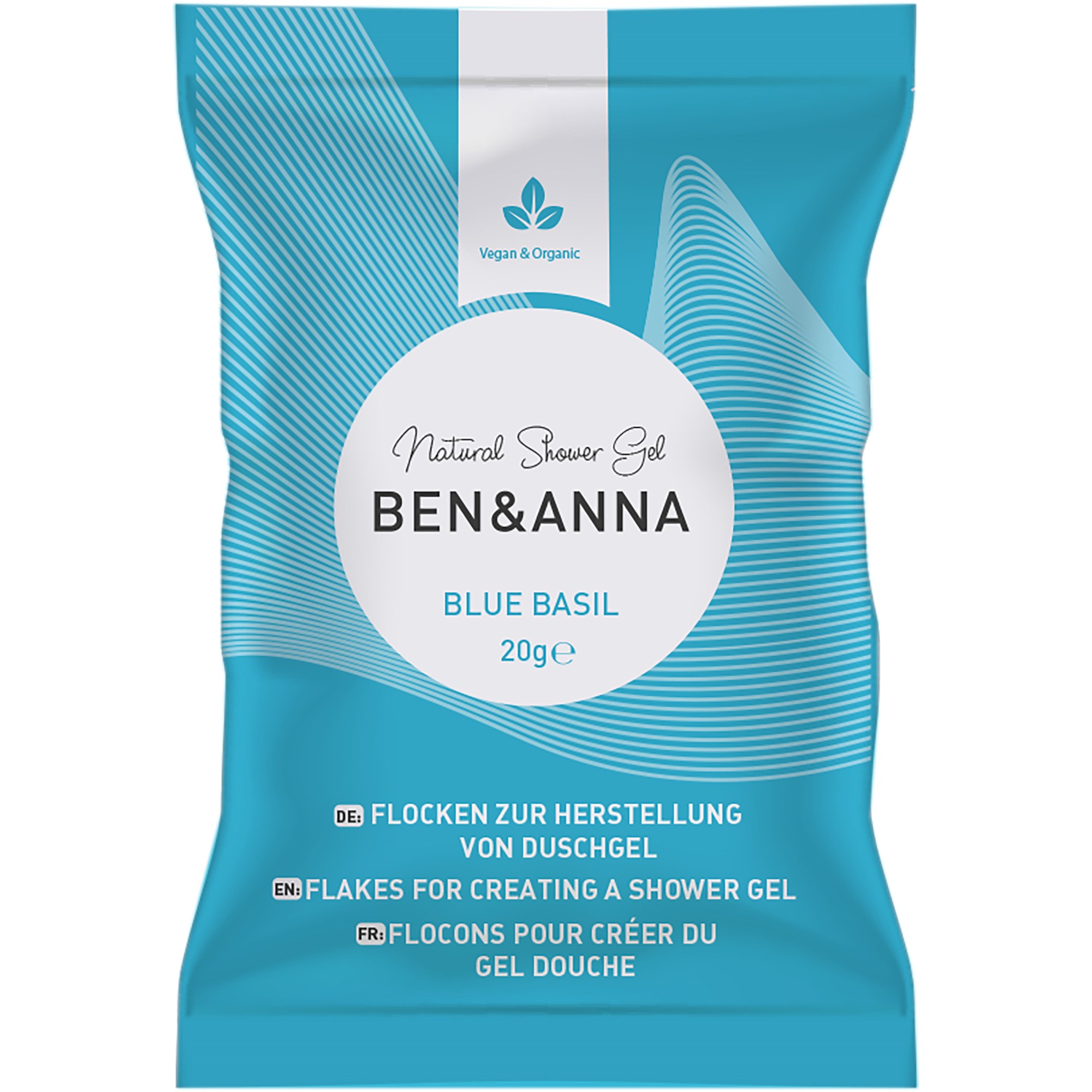 Läs mer om Ben & Anna Bodycare Shower Gel Flakes Blue Basil