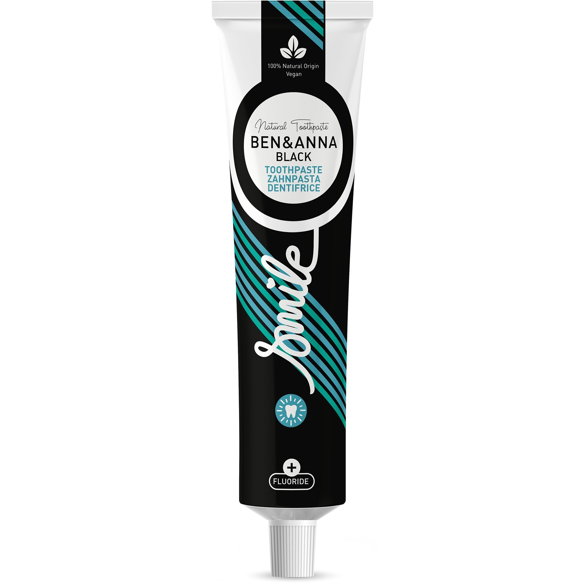 Ben & Anna Dental Care Toothpaste Black 75 ml billede