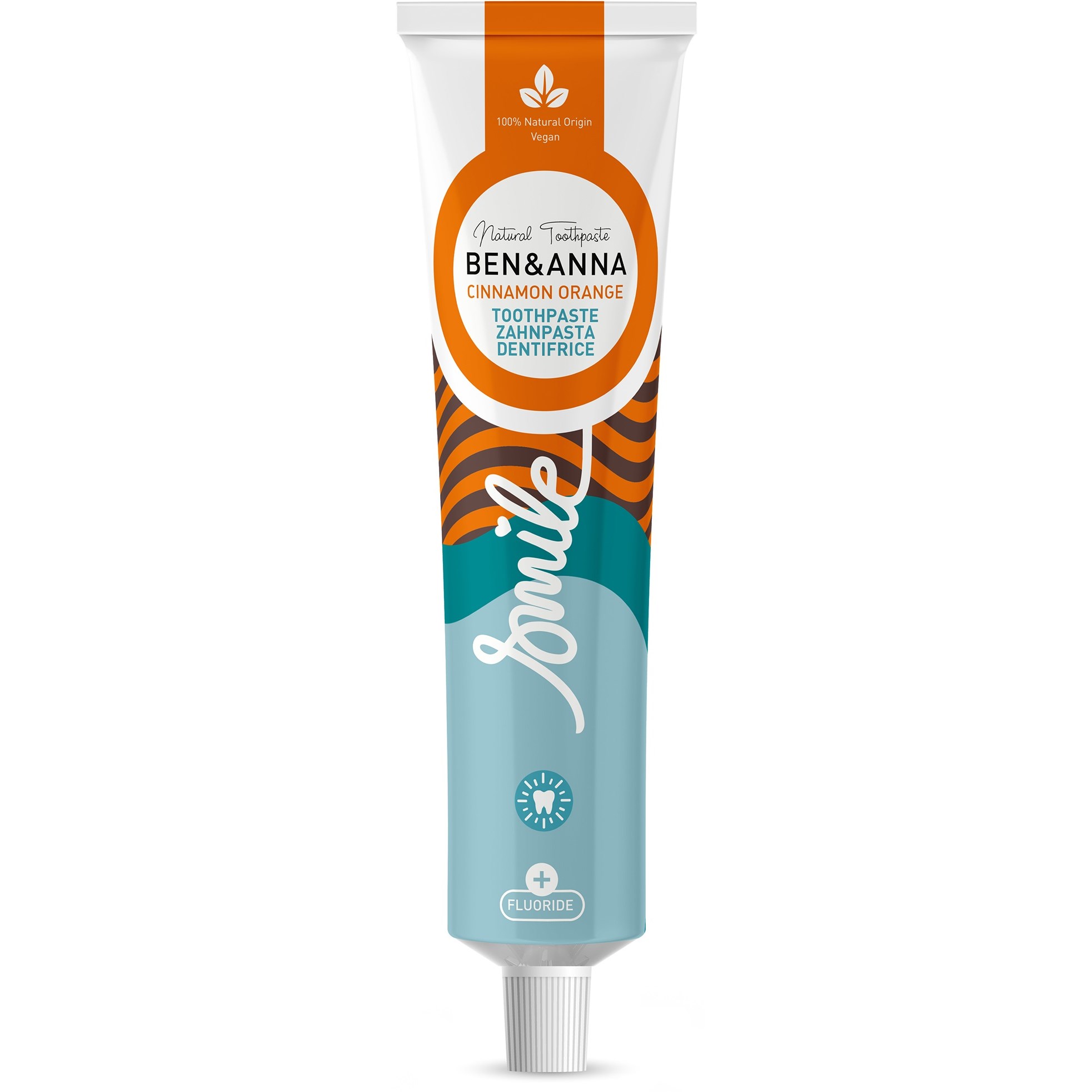 Ben & Anna Dental Care Toothpaste Cinnamon Orange 75 ml billede