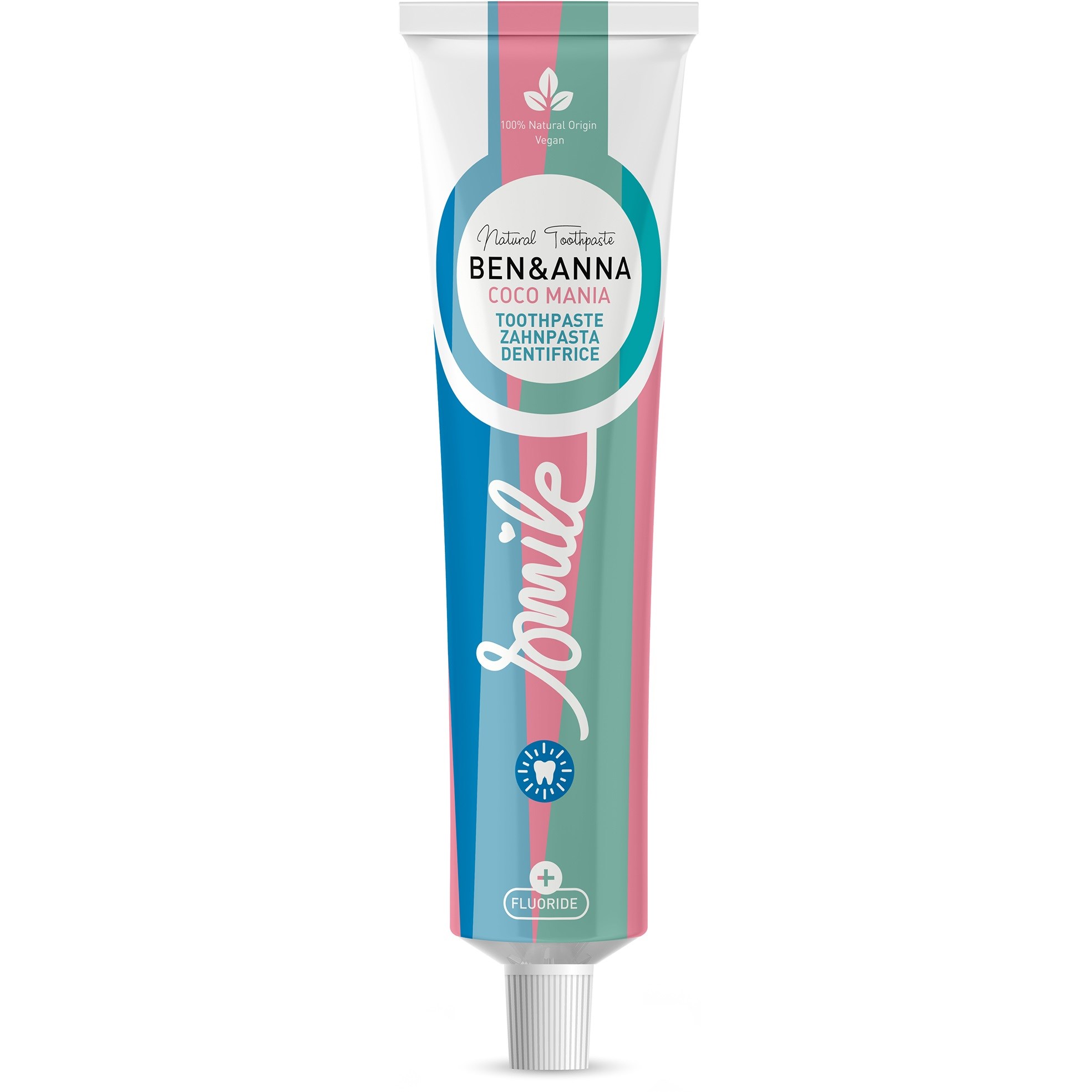 Läs mer om Ben & Anna Dental Care Toothpaste Coco Mania 75 ml