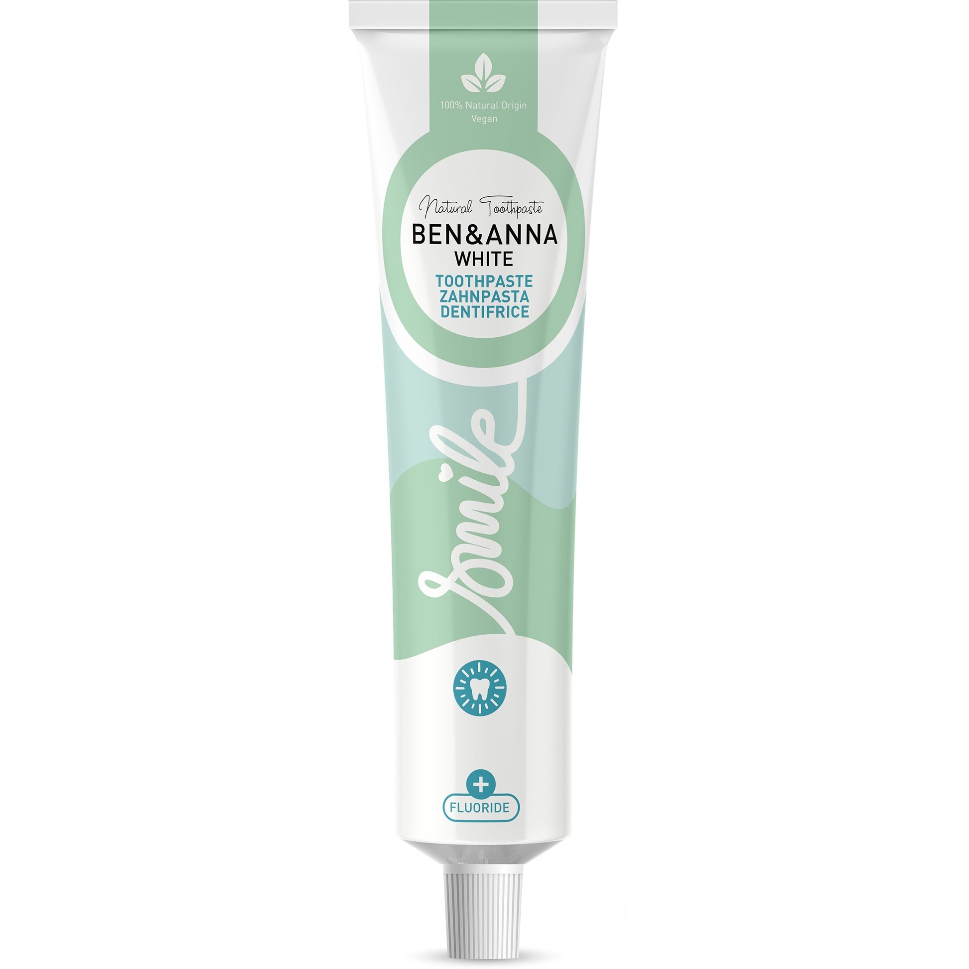 Ben & Anna Dental Care Toothpaste White 75 ml billede