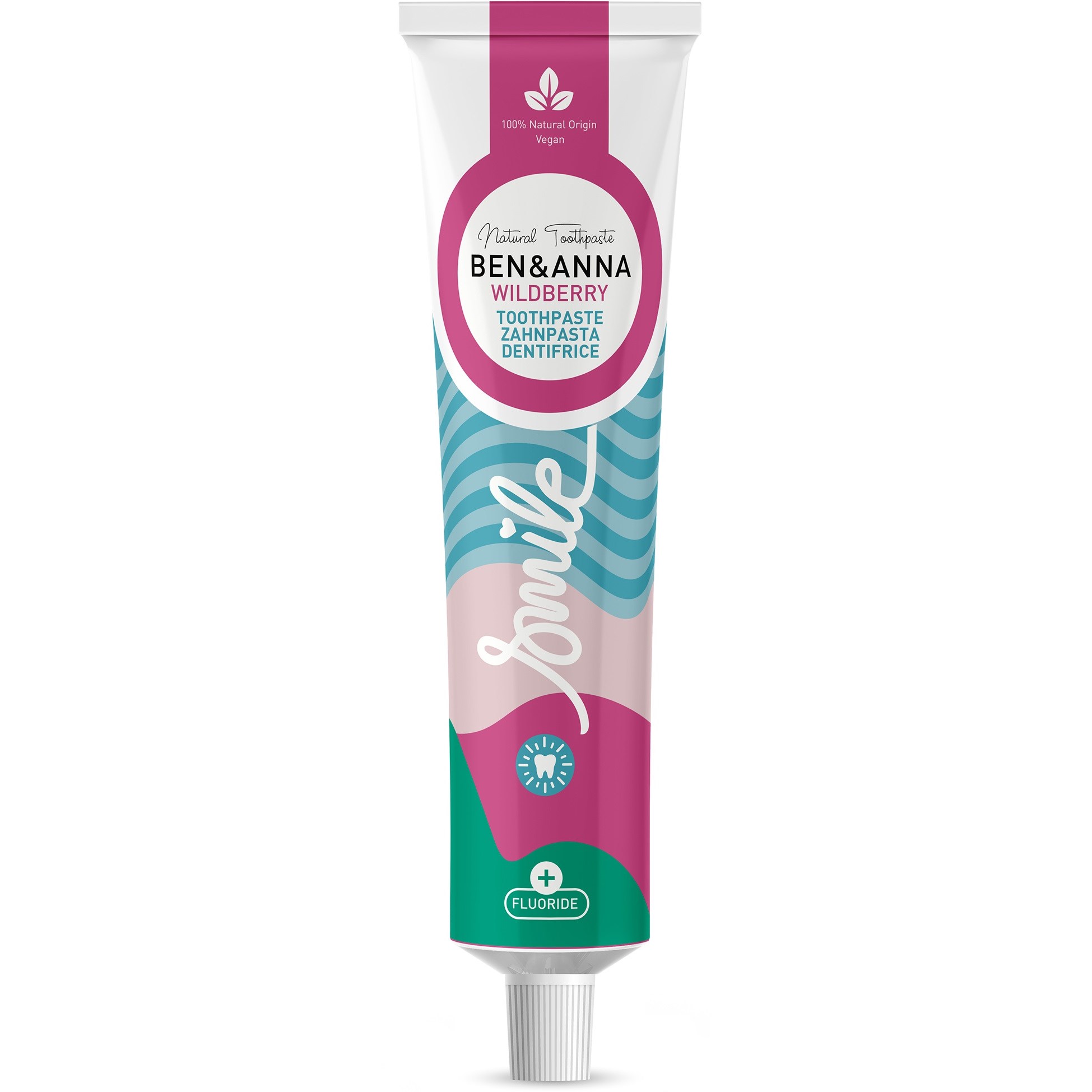 Ben & Anna Dental Care Toothpaste Wild Berry 75 ml billede