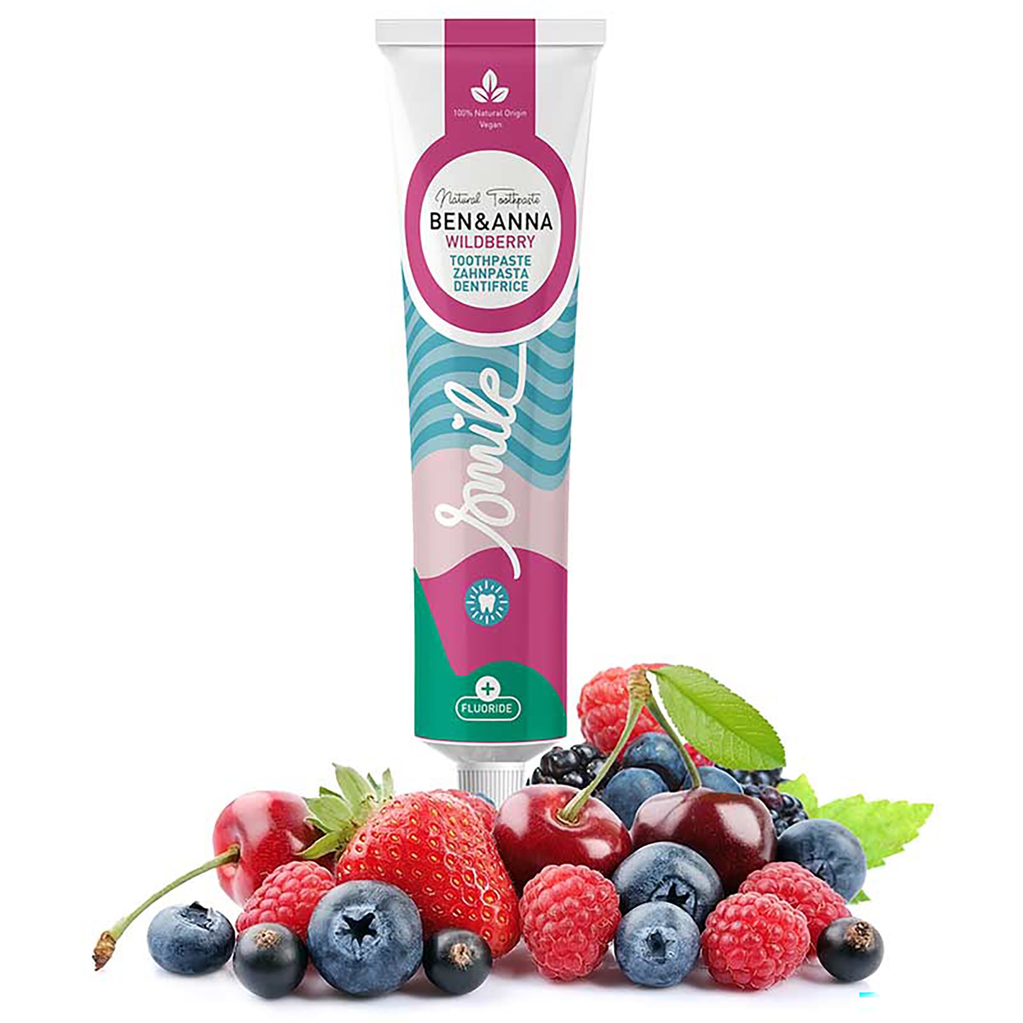 Ben & Anna Dental Care Toothpaste Wild Berry 75 ml (obrázok 3)