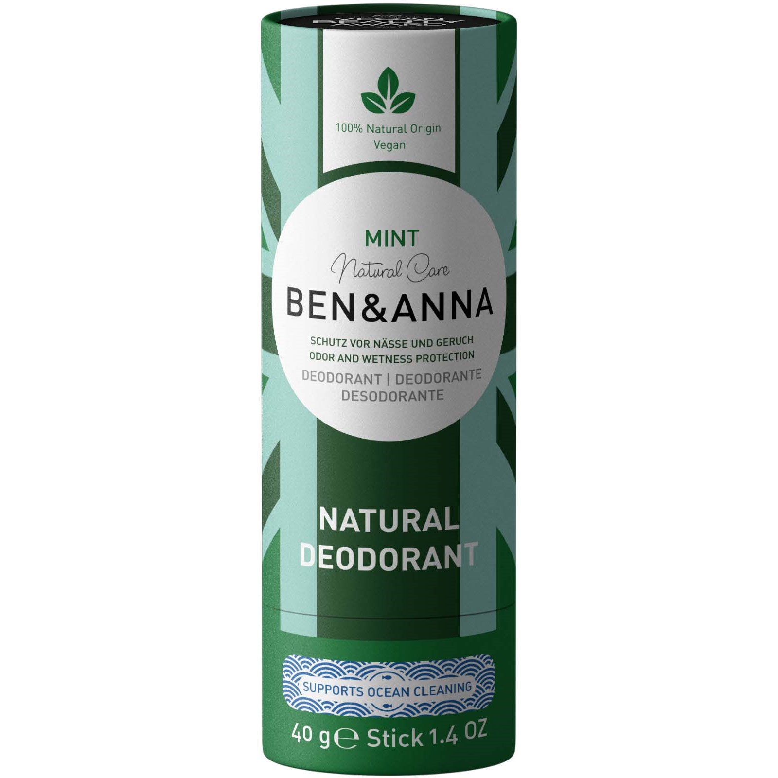 Ben & Anna Deodorant Mint 40 g billede