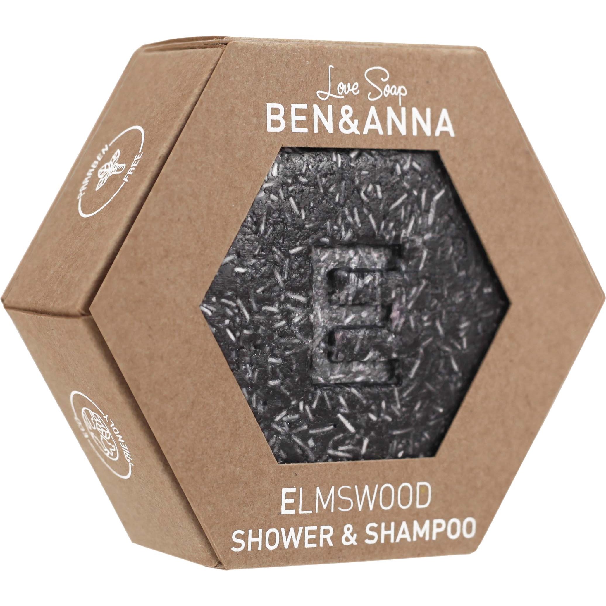 Läs mer om Ben & Anna Elm Wood Shower & Shampoo 60 g