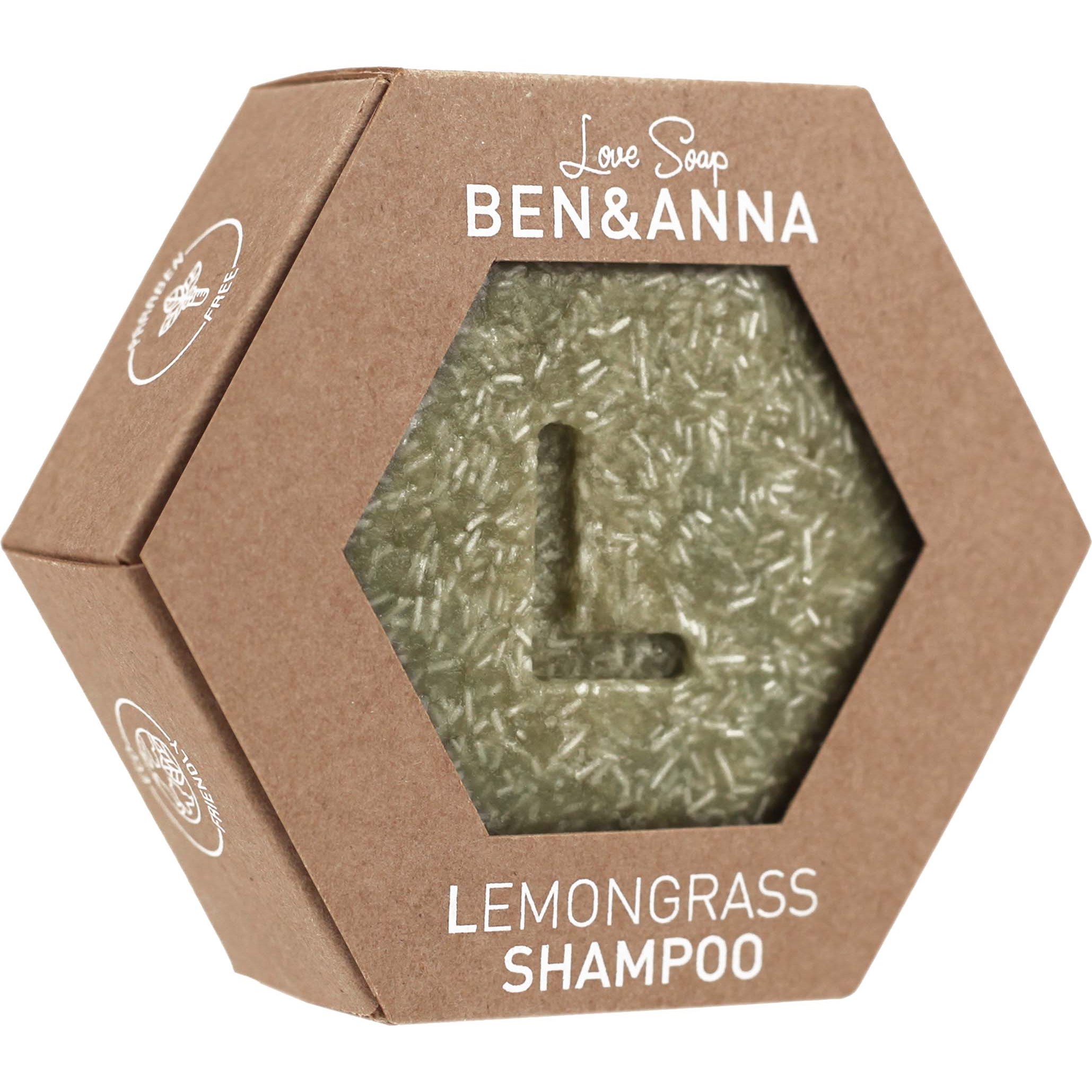 Läs mer om Ben & Anna Lemongrass Shampoo 60 g
