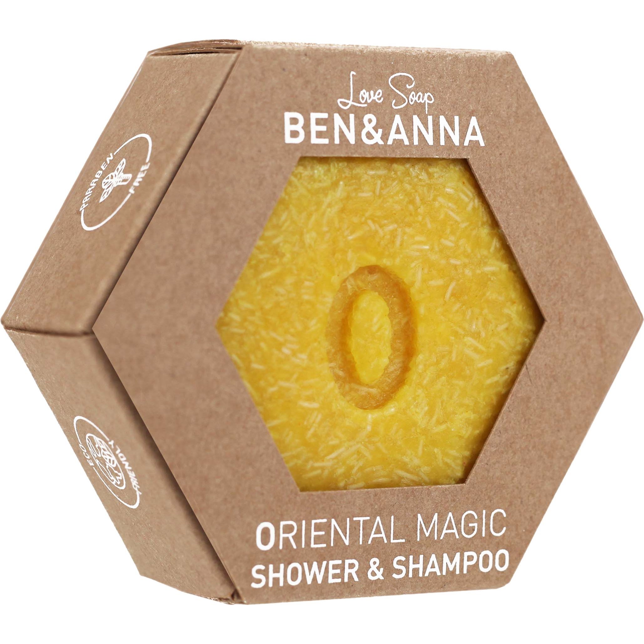 Ben & Anna Oriental Magic Shower & Shampoo 60 g billede