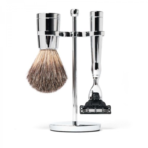 Benjamin Barber Classic 3-delars Rakset Chrome Mach3