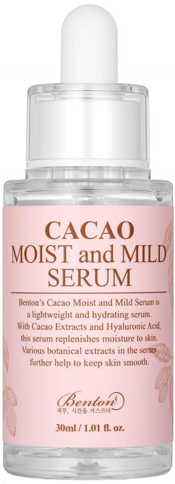 Benton Cacao Moist and Mild Serum 30ml