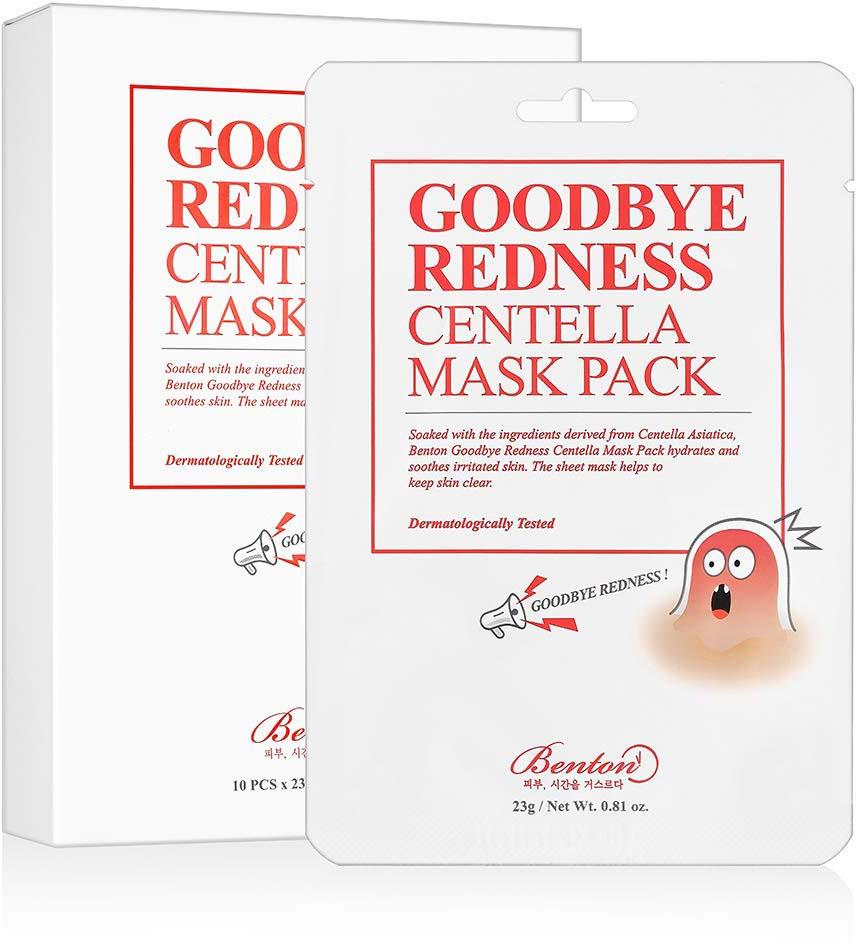 BENTON Goodbye Redness Centella Mask 23g 10-Pack