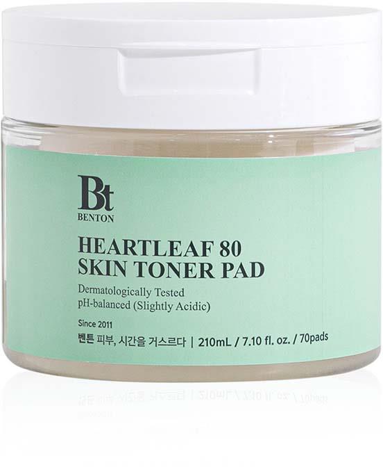BENTON Heartleaf 80 Skin Toner Pad (70pads) 210ml