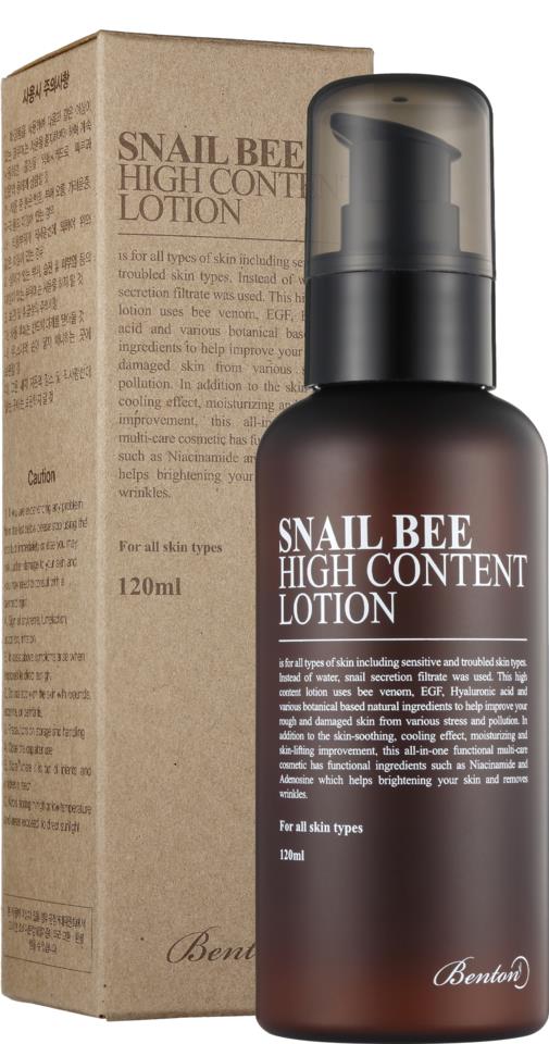 Benton Snail Bee High Content Lotion 120ml