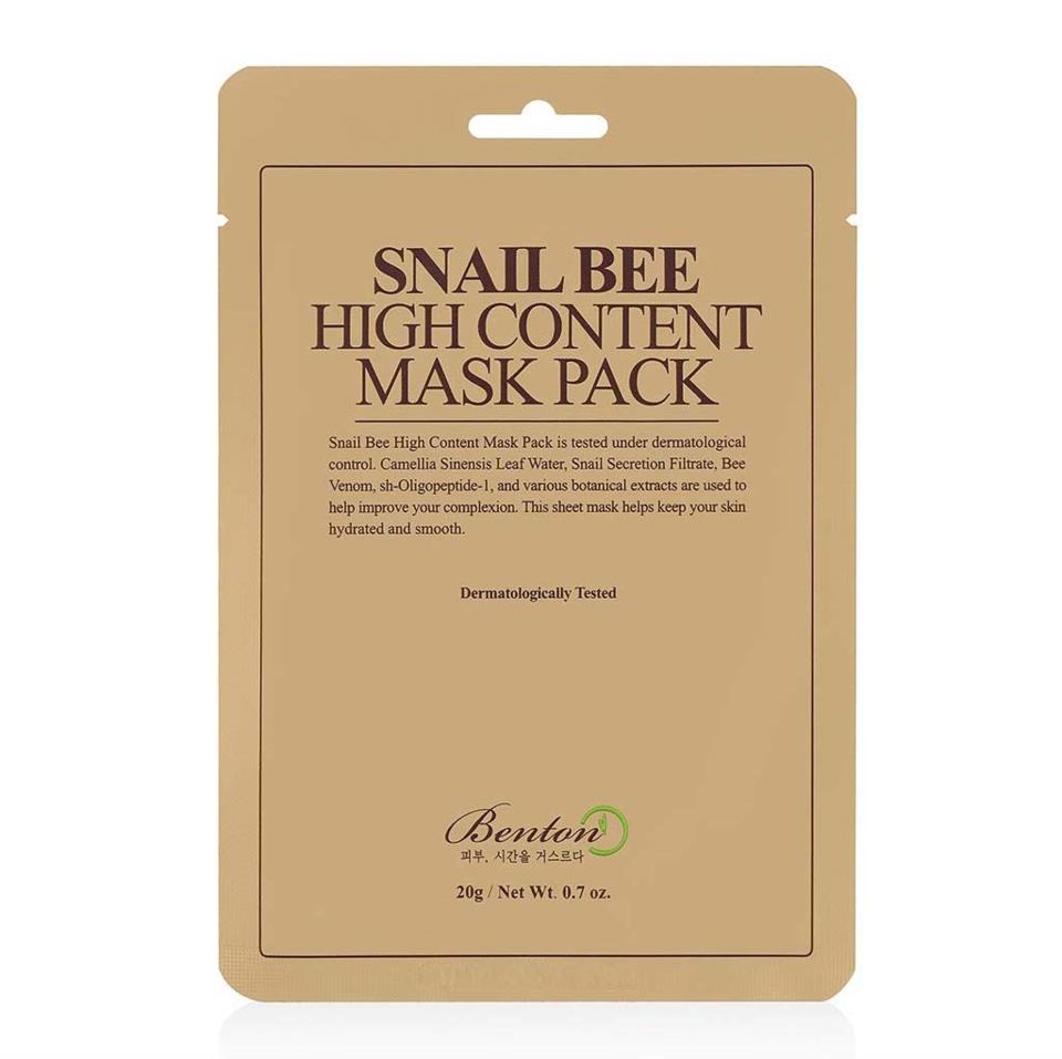 BENTON Snail Bee High Content Mask Pack 20g 10-Pack
