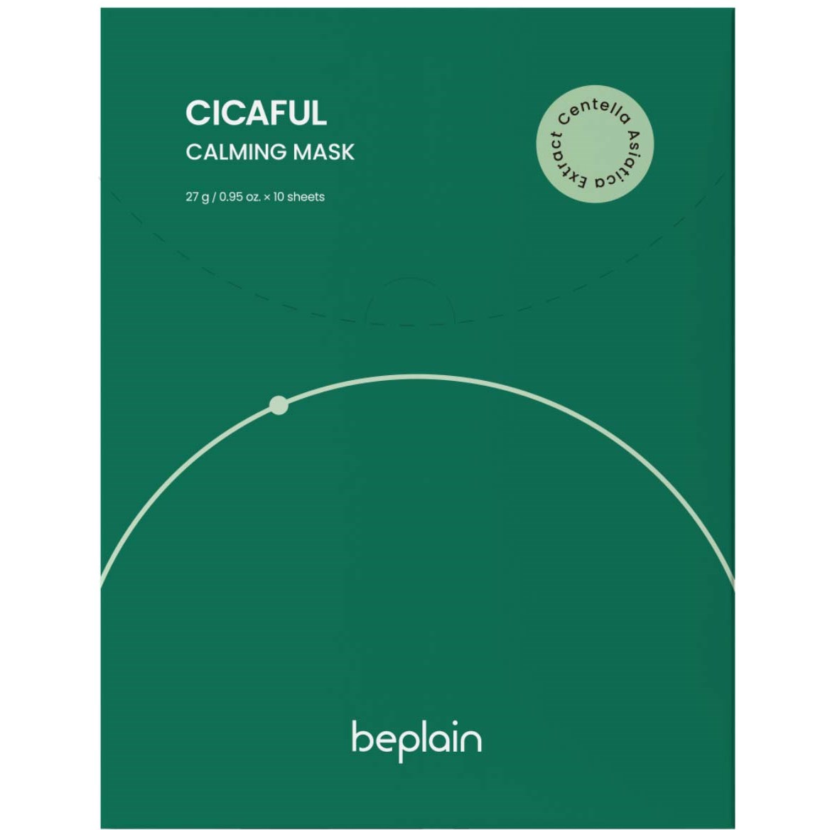 Läs mer om Beplain Cicaful Calming Mask Single 1 st