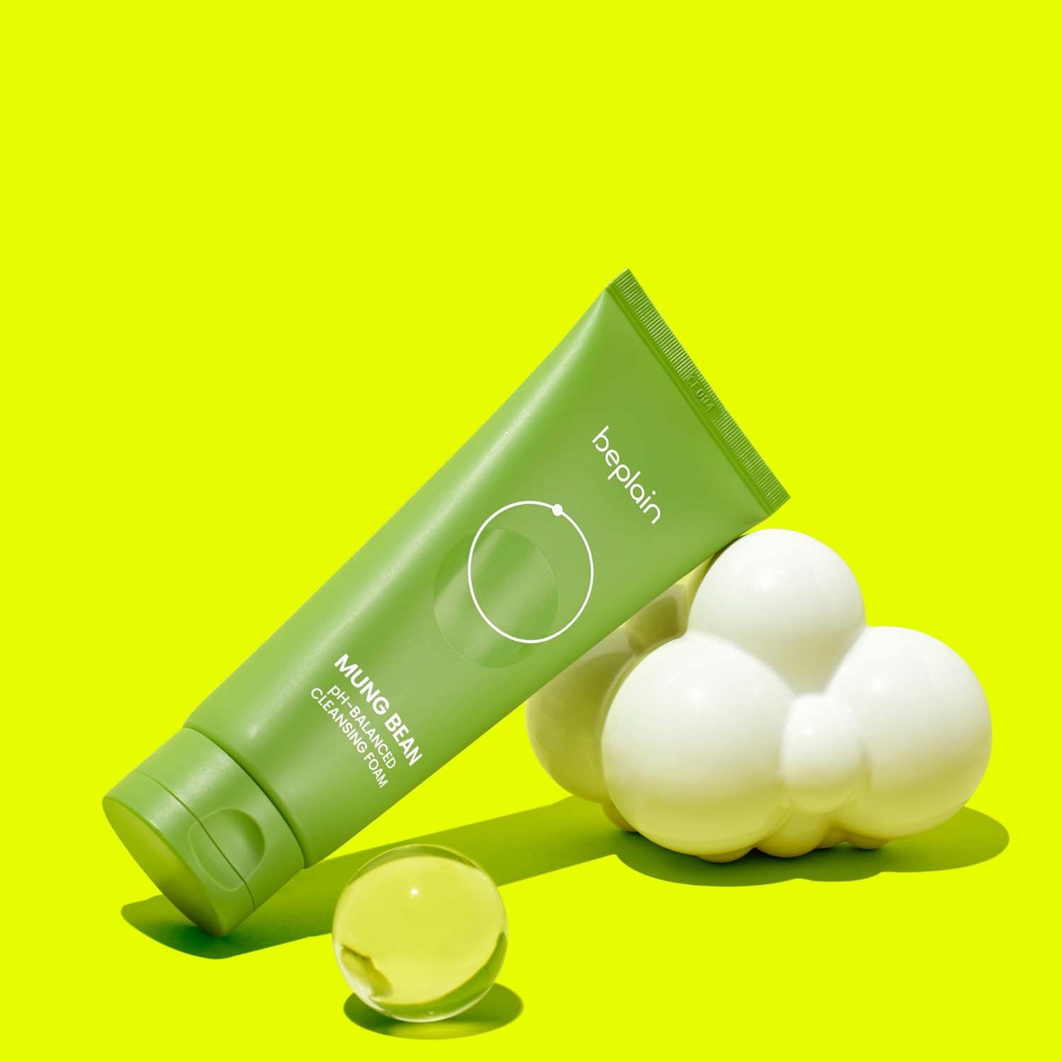 Alternativ bild 1 för Beplain Mung Bean pH Balanced Cleansing Foam Jumbo Storlek 160 ml